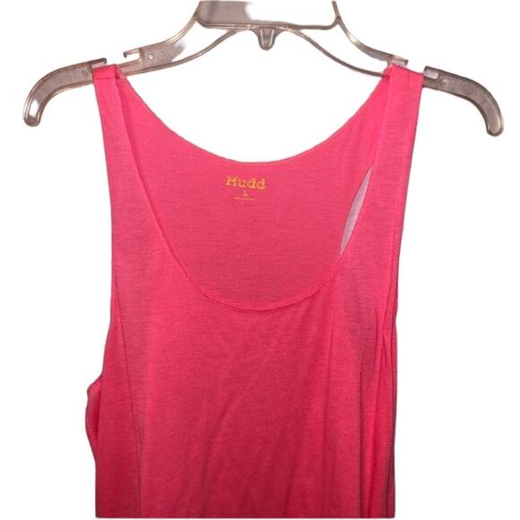 Mudd Pink Tank Top - Size Large - Picture 2 of 3